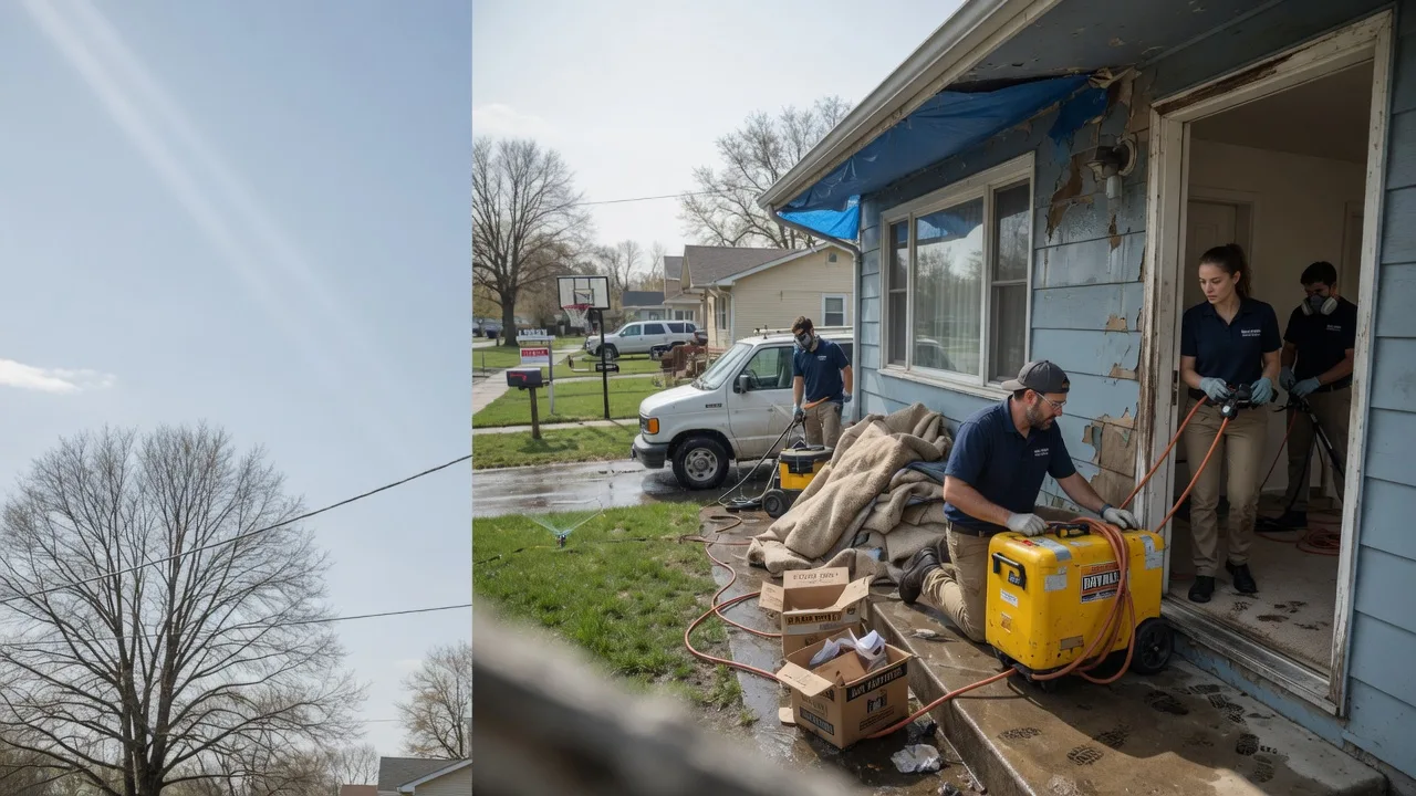 Basement Flood Cleanup in Town Creek, AL near me